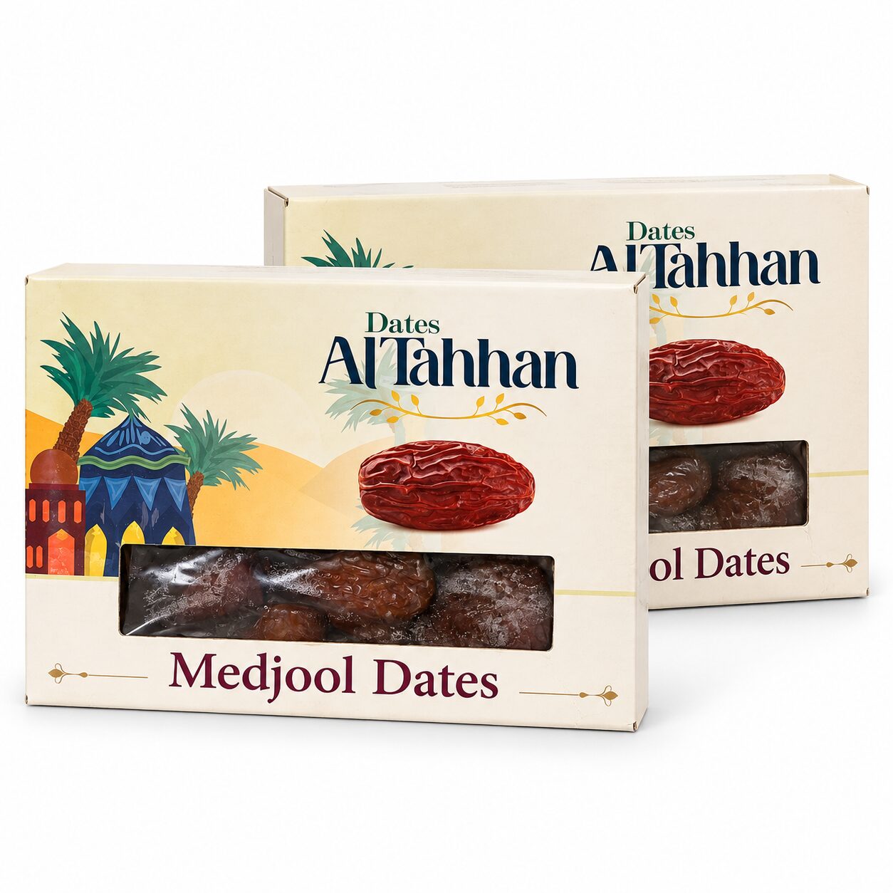 2 كيلو تمر مجدول